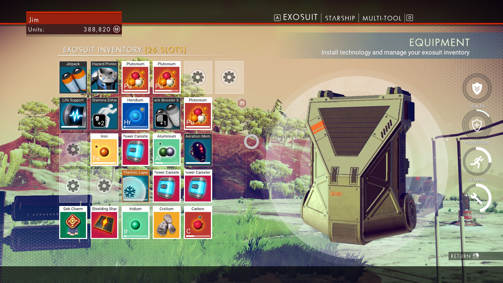 No Mans Sky Inventory