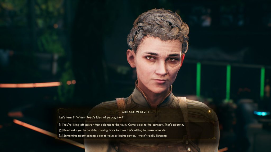 The Outer Worlds Deliver Reed's Message Adelaide