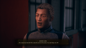 The Outer Worlds Minister Clarke Quest