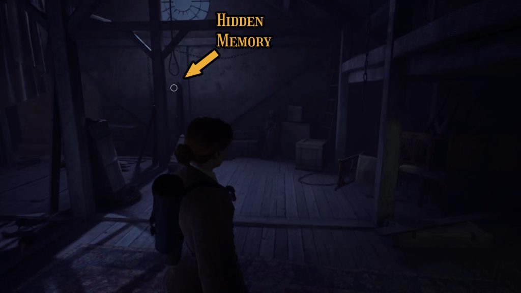 alone in the dark hidden memory location