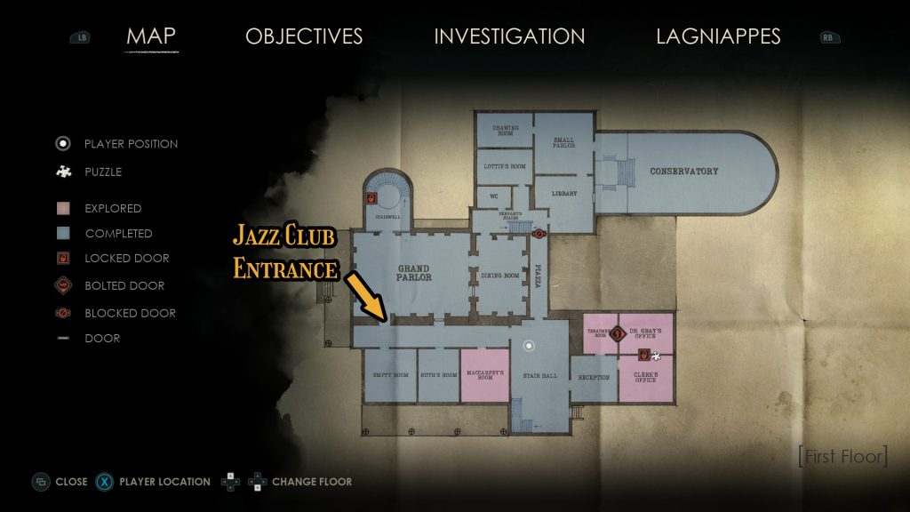 alone in the dark jangling shaker jazz club map