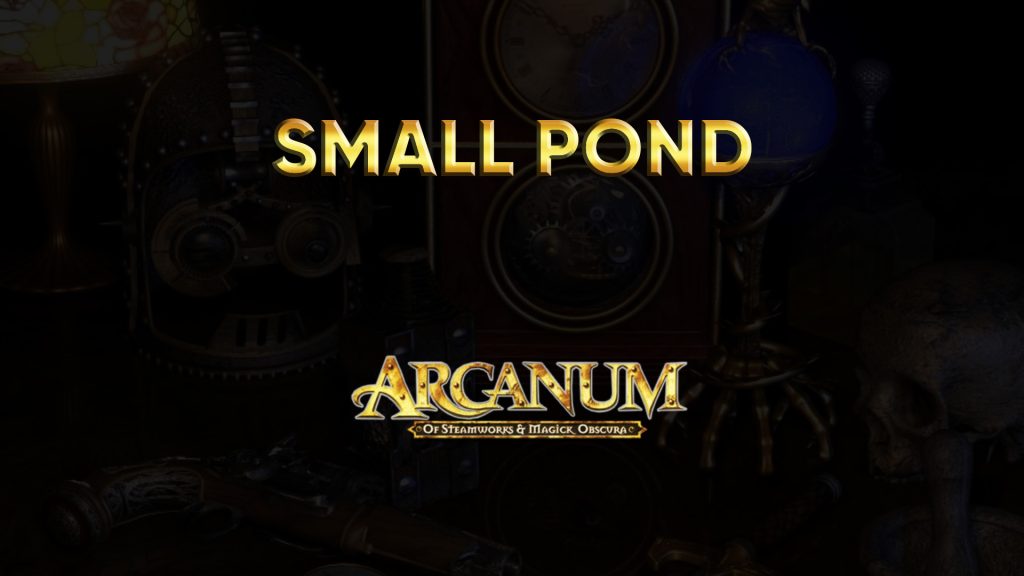 arcanum walkthrough small pond