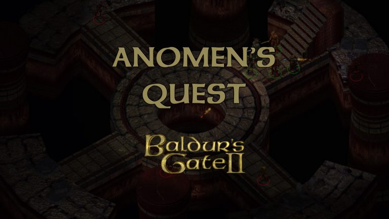 baldur's gate 2 anomen's quest