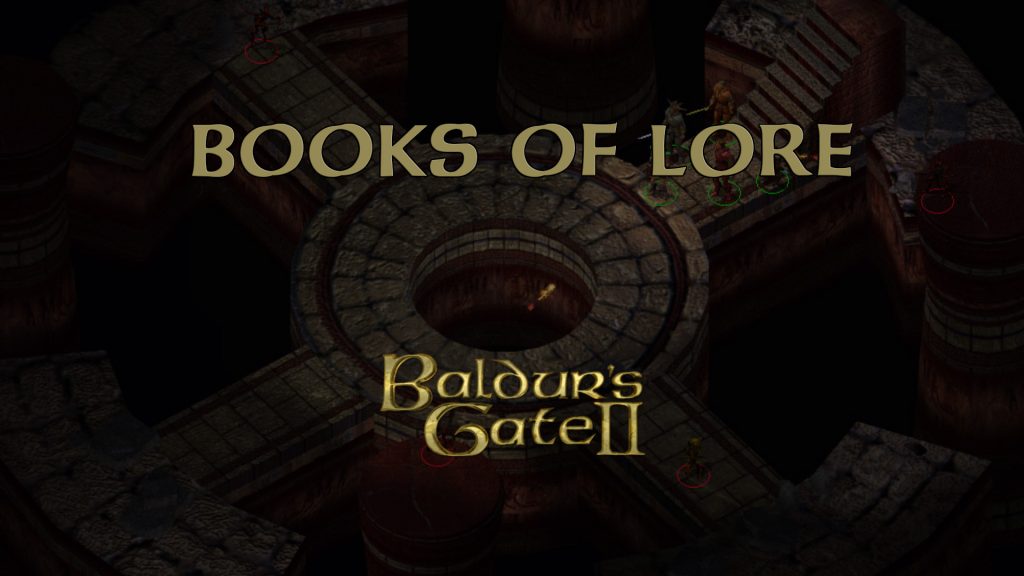 baldurs gate 2 books of lore