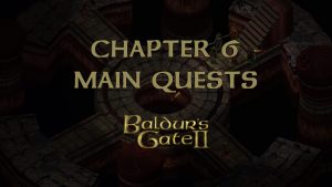 baldur's gate 2 chapter 6 main quests