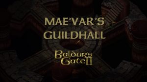 baldurs gate 2 mae'var's guildhall