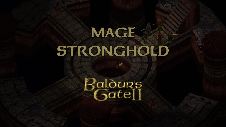 baldurs gate 2 mage stronghold featured image