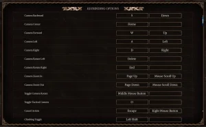 baldur's gate 3 controls