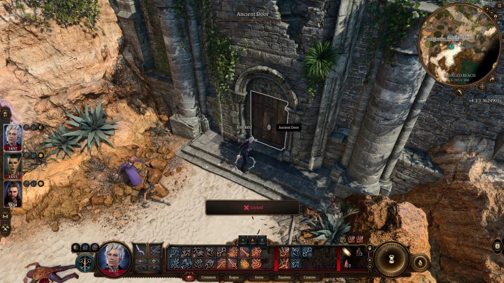 baldurs gate 3 lockpicking 1 locked door