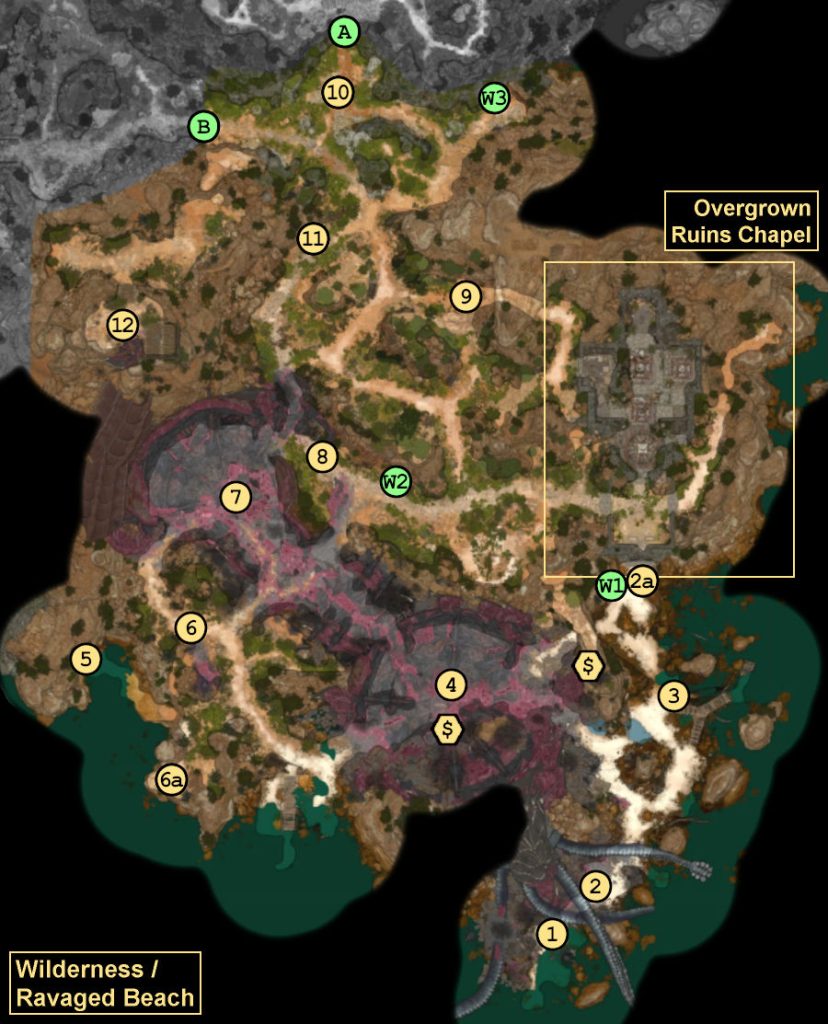 baldurs gate 3 map wilderness v2