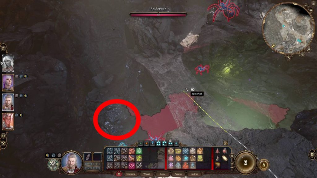 baldurs gate 3 phase spider boss lower egg group