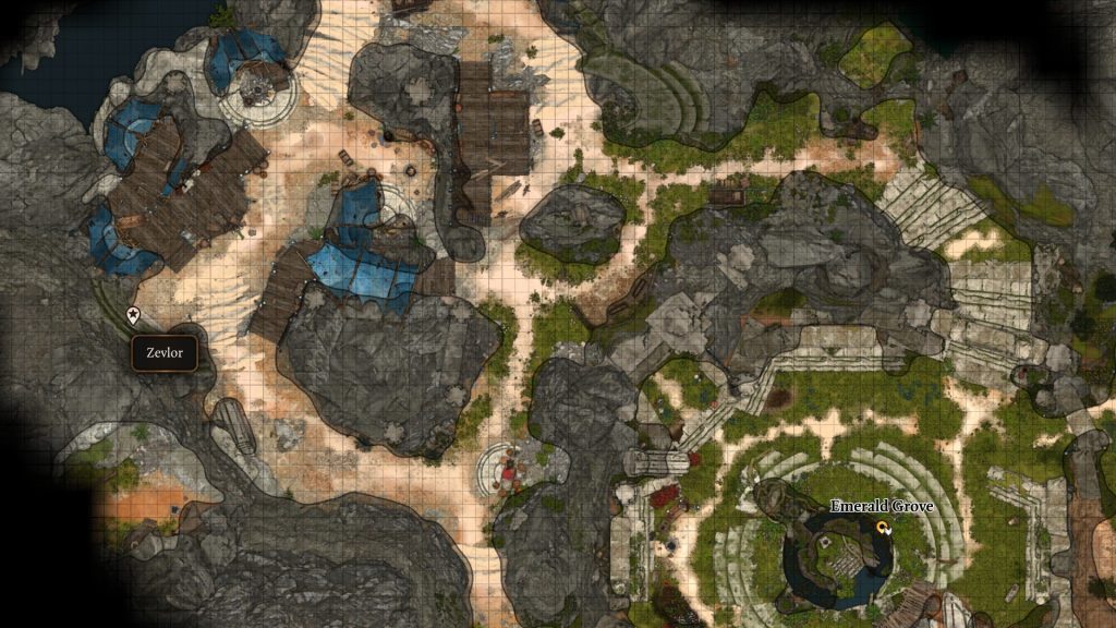 baldurs gate 3 where to find zevlor stone door map