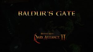 baldurs gate dark alliance 2 baldur's gate