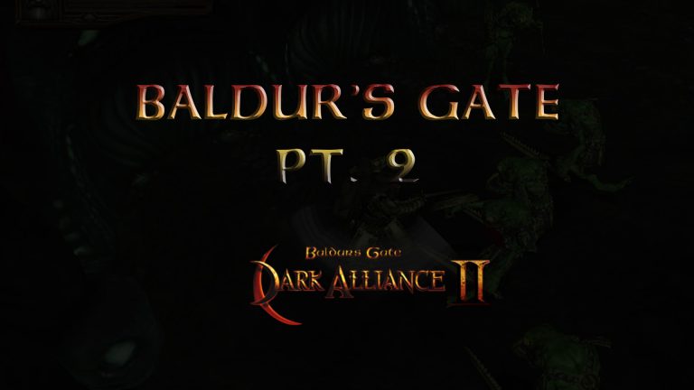 baldurs gate dark alliance 2 baldur's gate pt 2