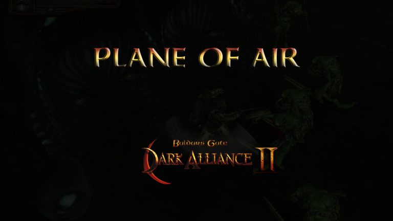 baldurs gate dark alliance 2 plane of air