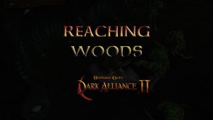 baldurs gate dark alliance 2 reaching woods