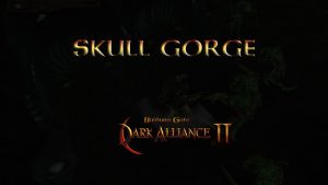 baldurs gate dark alliance 2 skull gorge