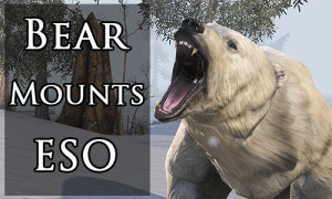 bear mounts eso