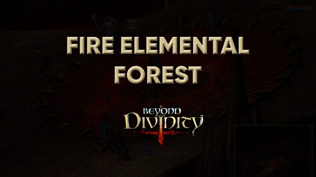 beyond divinity walkthrough fire elemental forest