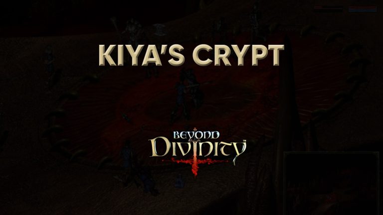 beyond divinity walkthrough kiya's crypt