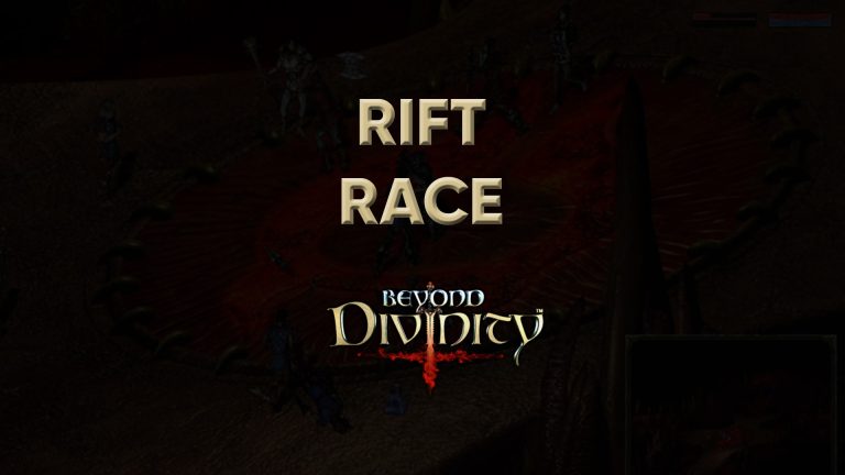 beyond divinity walkthrough rift race