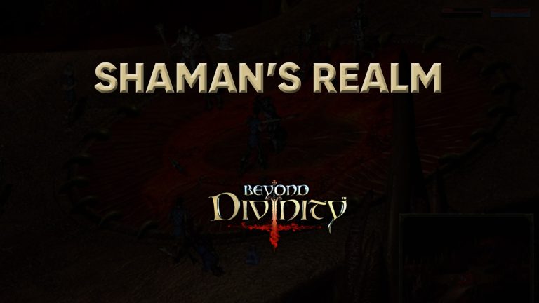 beyond divinity walkthrough shaman's realm 2