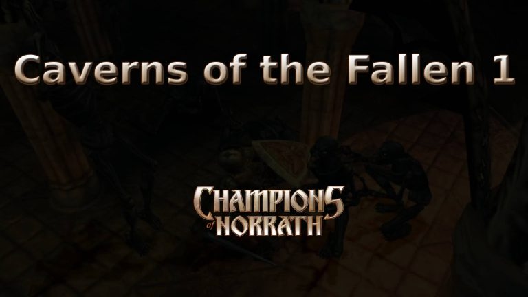 champions of norrath caverns of the fallen 1