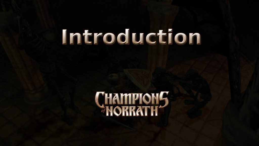 champions of norrath introduction