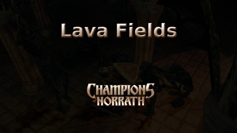 champions of norrath lava fields