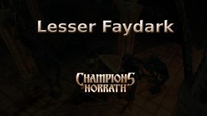 champions of norrath lesser faydark