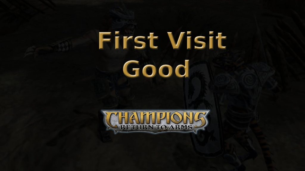 champions return to arms first visit good