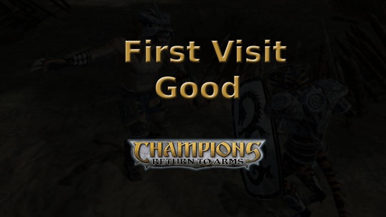 champions return to arms first visit good