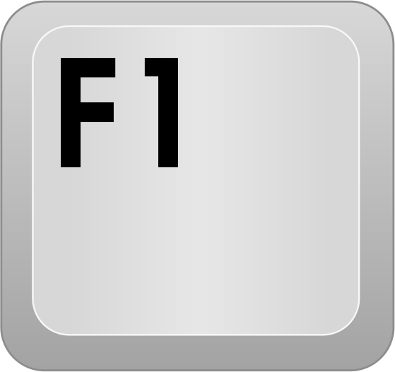 computer key f1 t