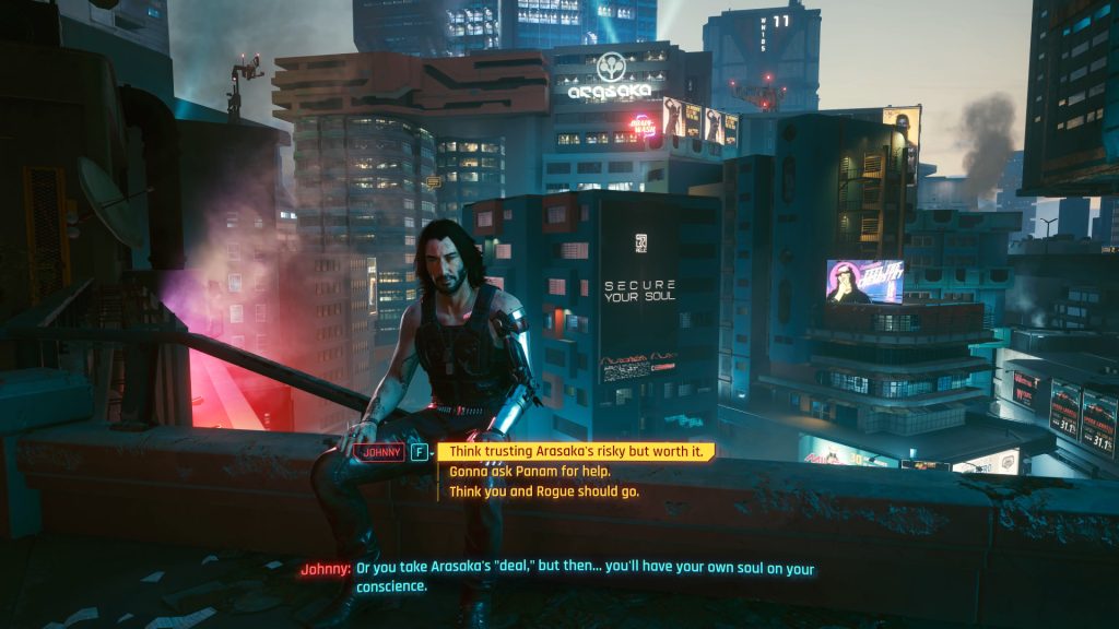 cyberpunk 2077 endings