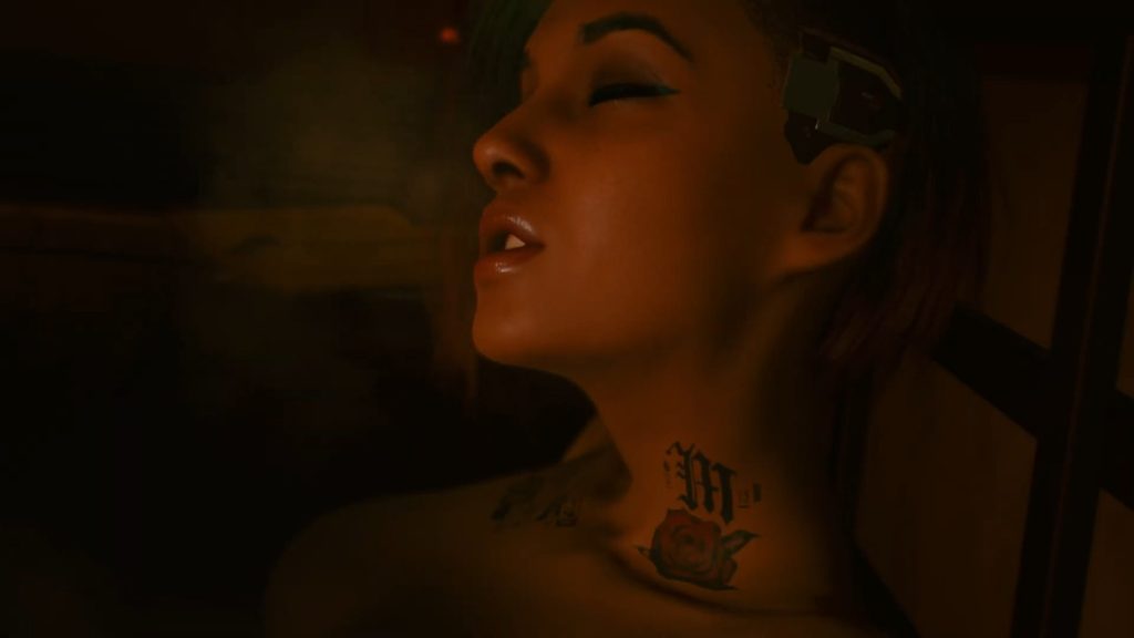 Cyberpunk 2077 Judy Romantic Scene 2