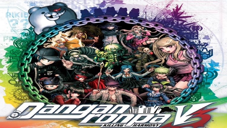 Danganronpa V3 Logo 2 Wide