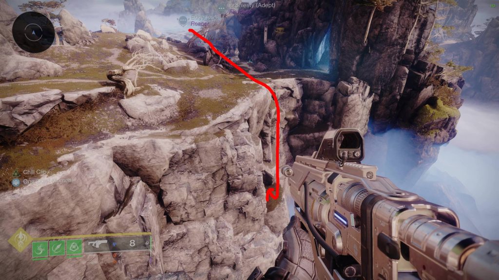 destiny 2 finding archie cliffside view v1