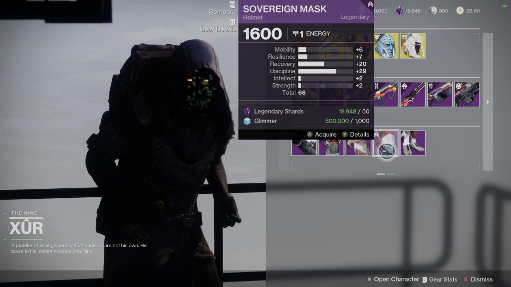 destiny 2 xur 5 25 24 hunter armor 3