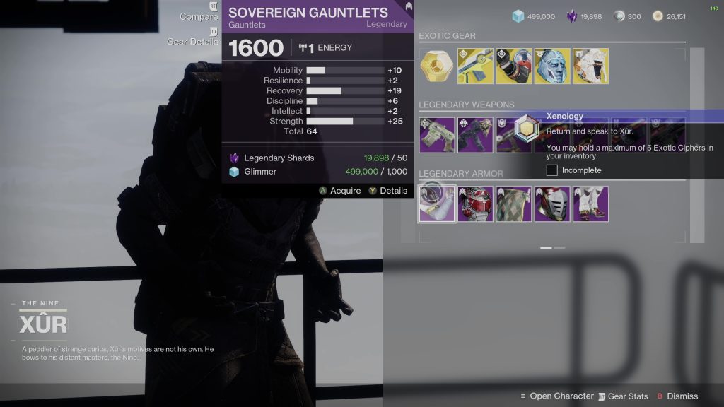 destiny 2 xur 5 25 24 titan armor 1