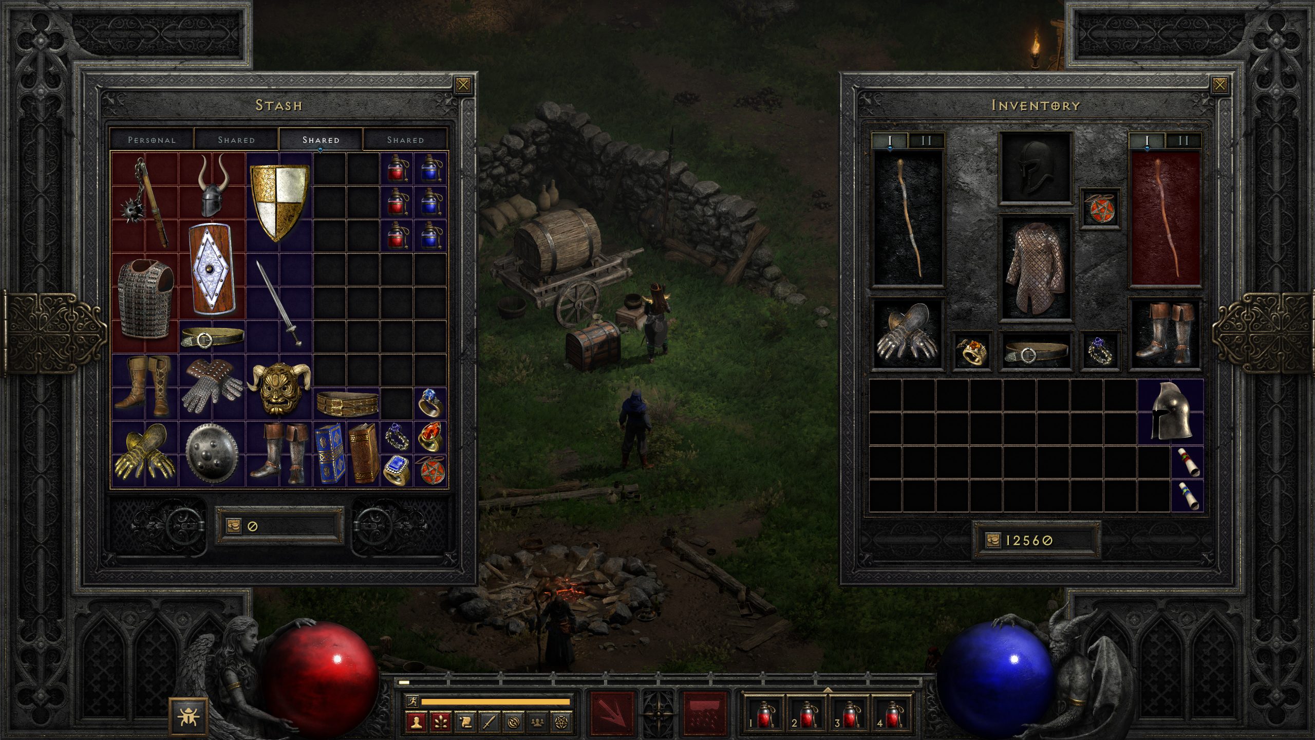 diablo ii technical alpha changes shared stash