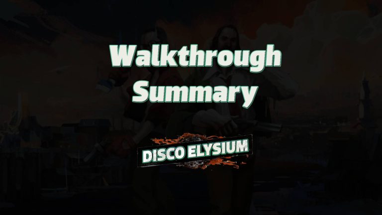 disco elysium walkthrough summary featured image