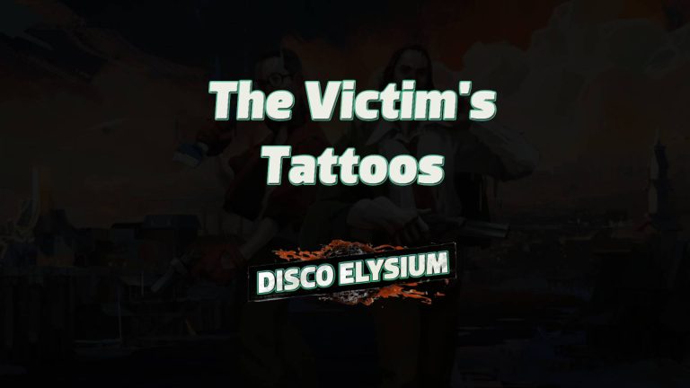 disco elysium the victim's tattoos featured image