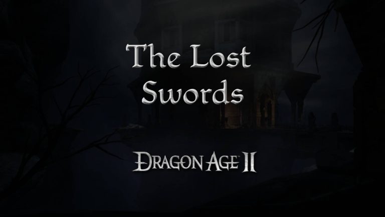 dragon age 2 guides the lost swords