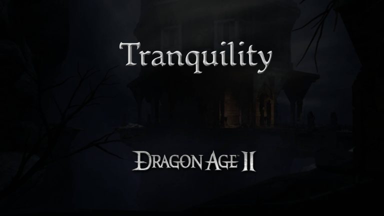 dragon age 2 guides tranquility