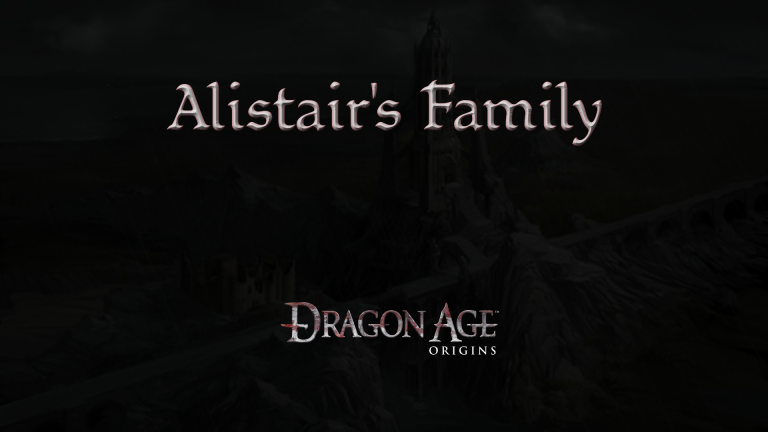 dragon age origins alistair's family featured image