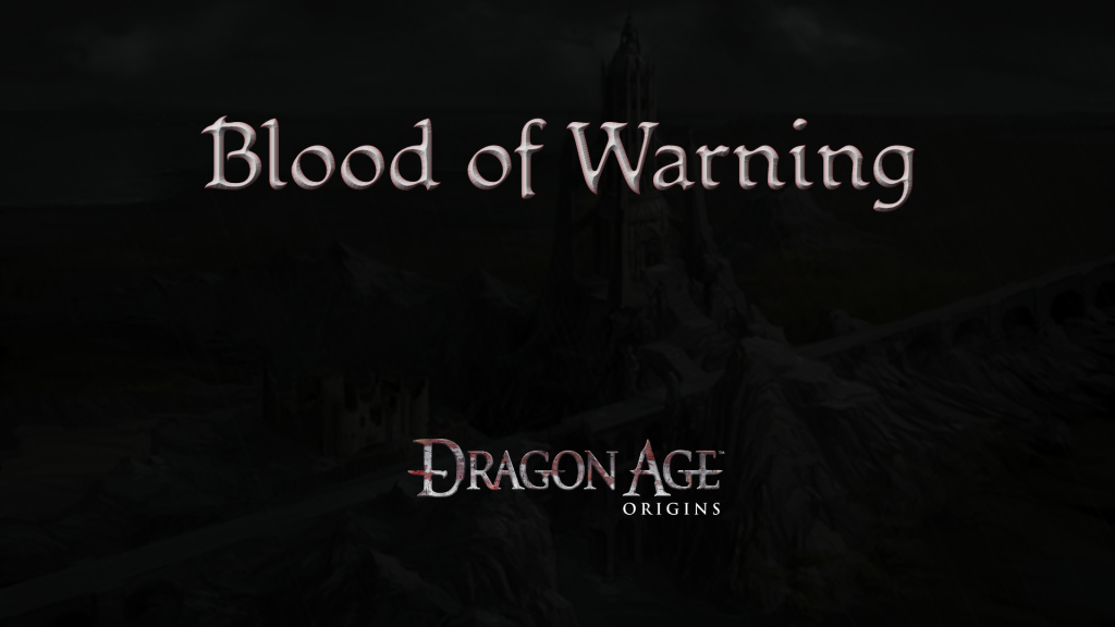 dragon age origins blood of warning featured image