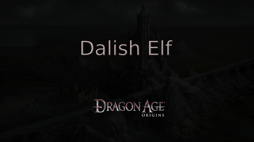 dragon age origins dalish elf