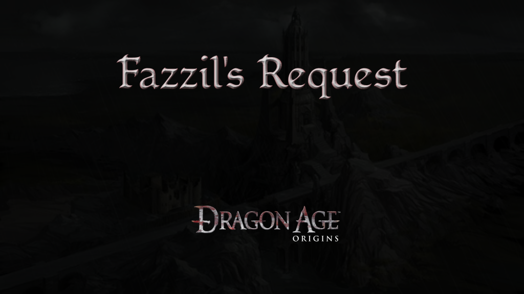 dragon age origins fazzil's request featured image