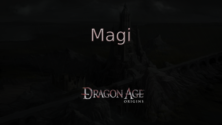 dragon age origins magi