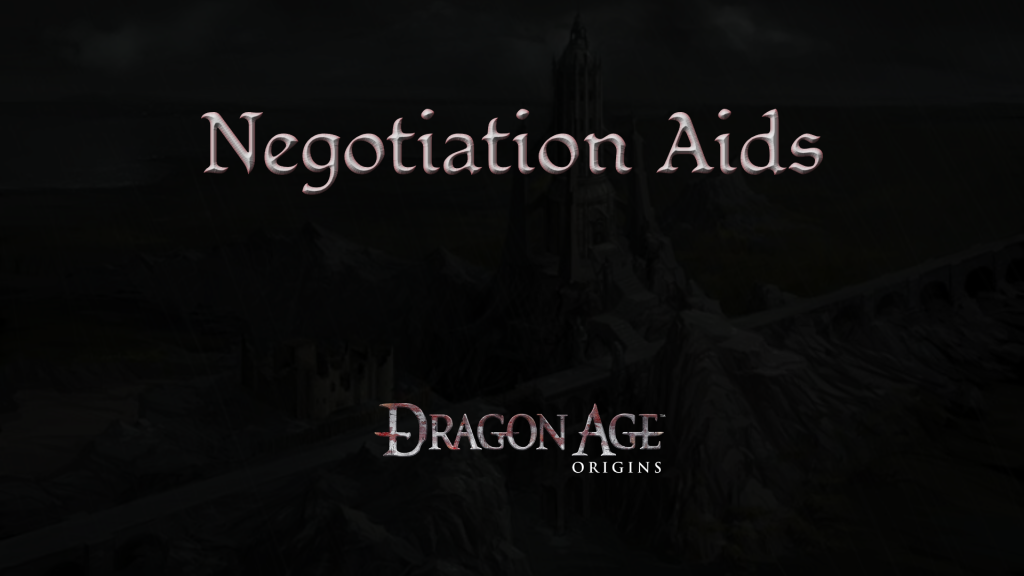 dragon age origins negotiation aids featured image